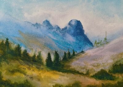 Mountain 416 - 38 x 28 cm - € 80