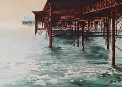 Pier 452 - 41 x 27 cm - VERKOCHT