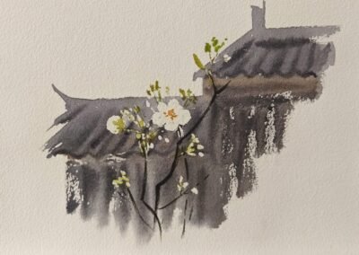 Blossom 325 - 30,5 x 22,5 cm - VERKOCHT