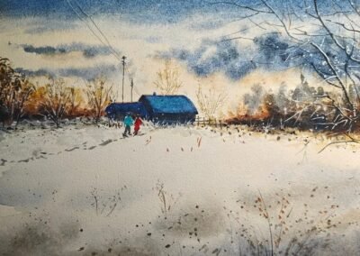 Winter 580 - 33x24,5cm - € 70